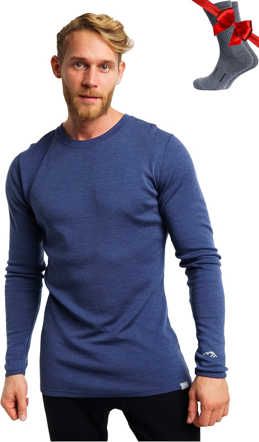 Detalle de Merino.tech merino base layer top 250g