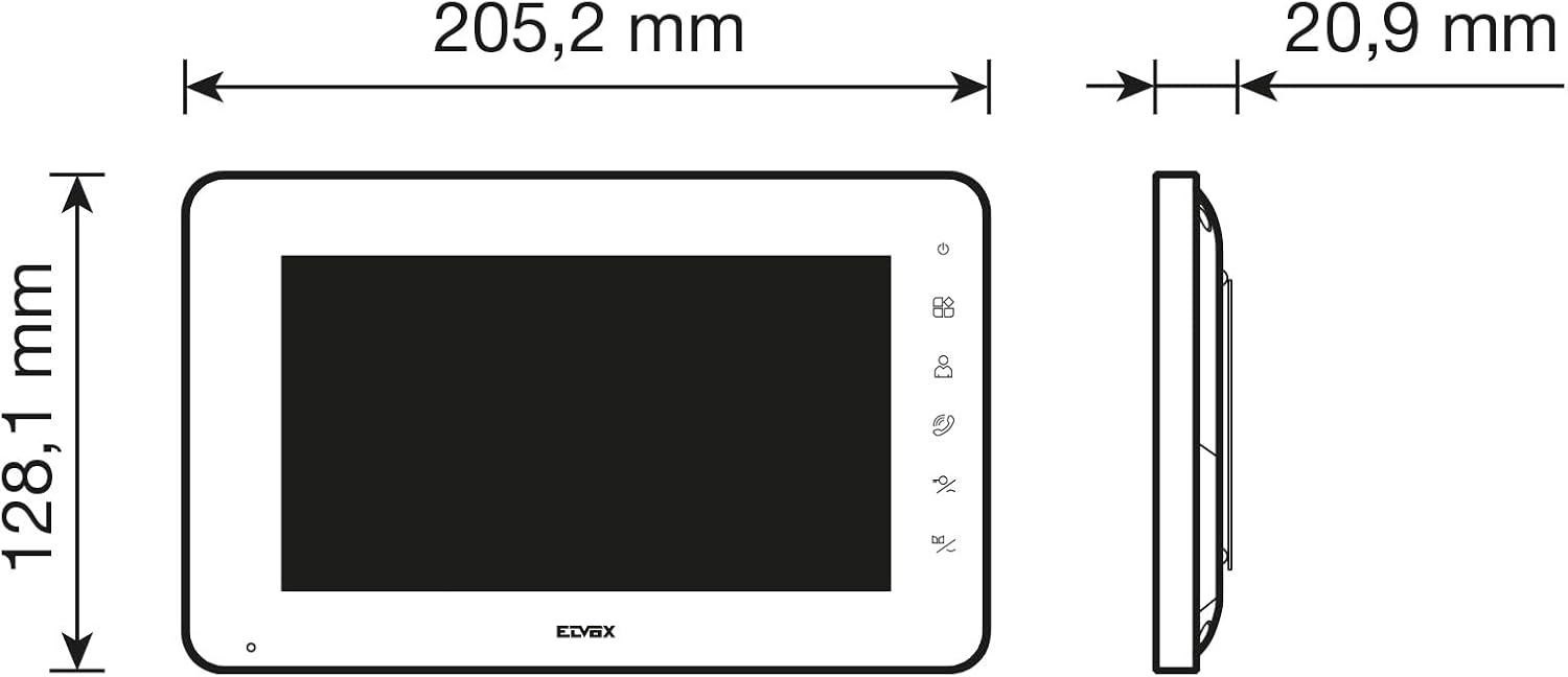 Thumbnail 6 de Kit videocitofono multifamiliare Vimar K42931 con tastiera capacitiva e RFID