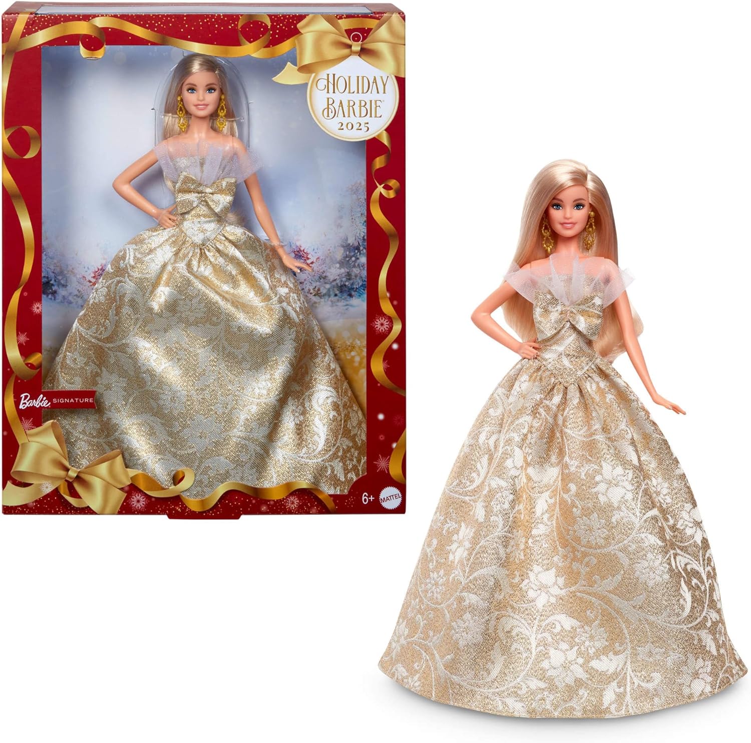 Thumbnail 6 de Barbie Signature - Ken Magia delle Feste 2025: bambola da collezione con tuta elegante e giacca dorata