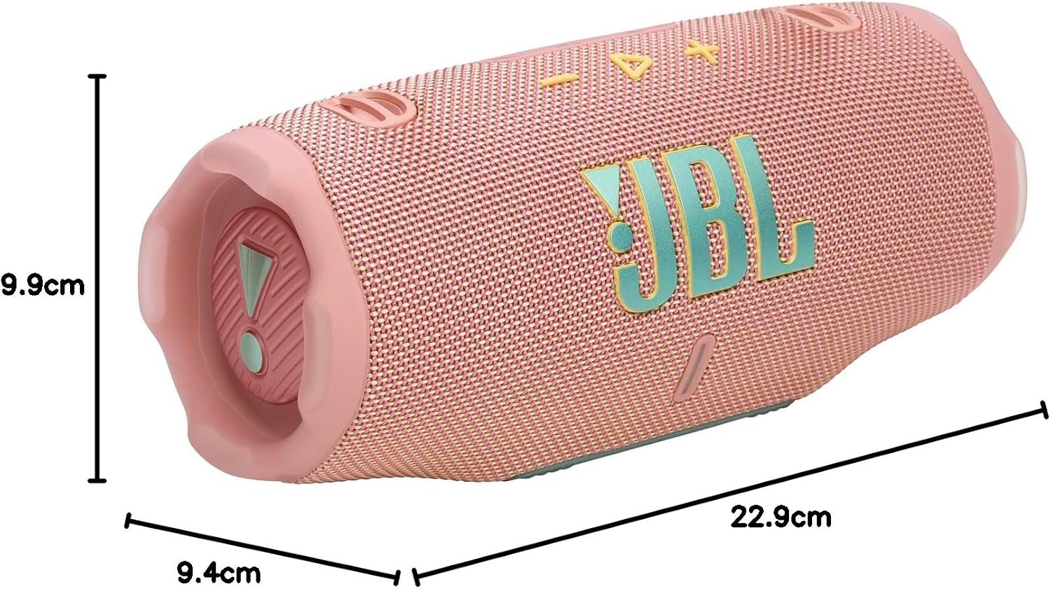 Thumbnail 6 de JBL Charge 6 Wireless Portable Bluetooth Speaker (Pink)