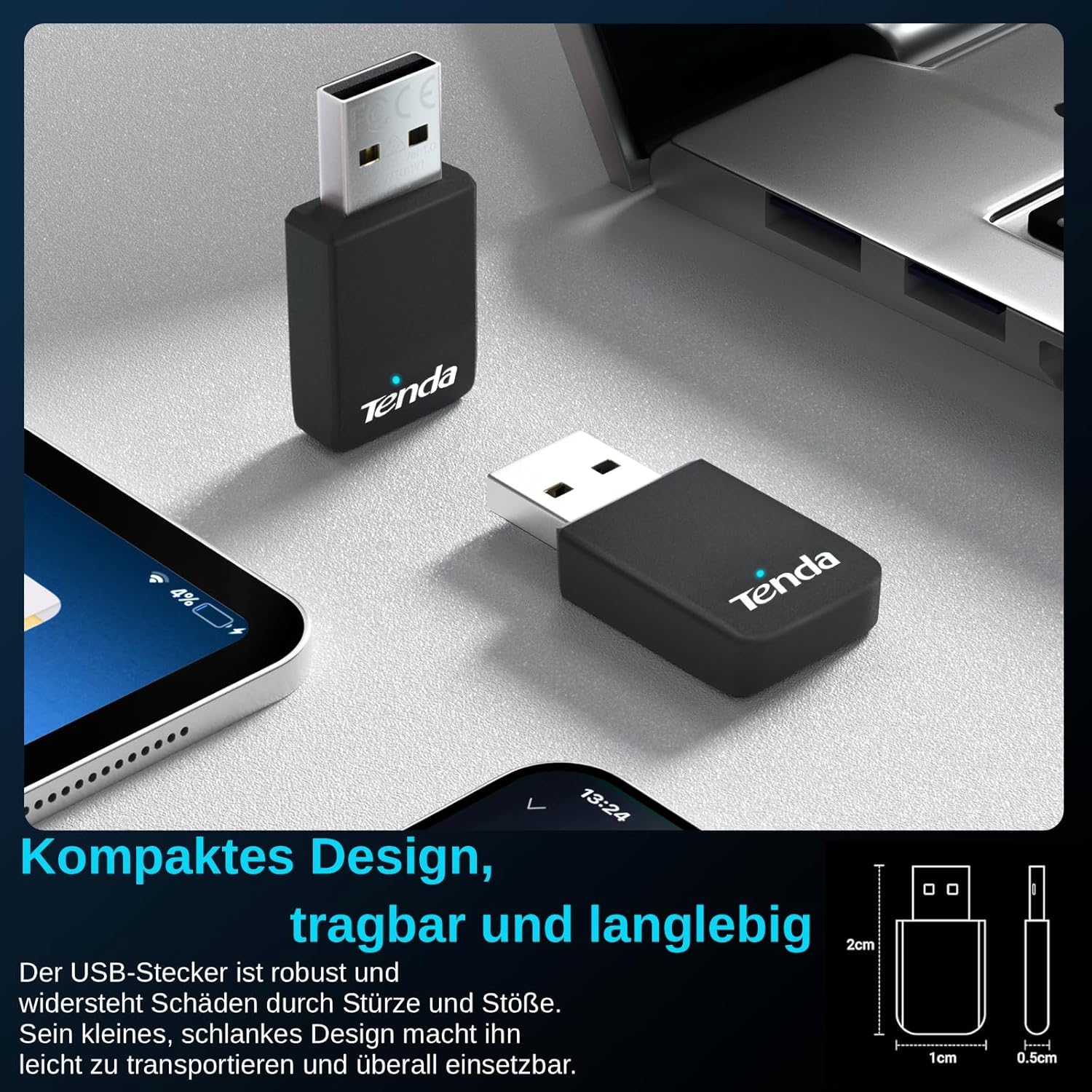 Thumbnail 3 de Tenda AX900 WLAN USB Adapter AX900