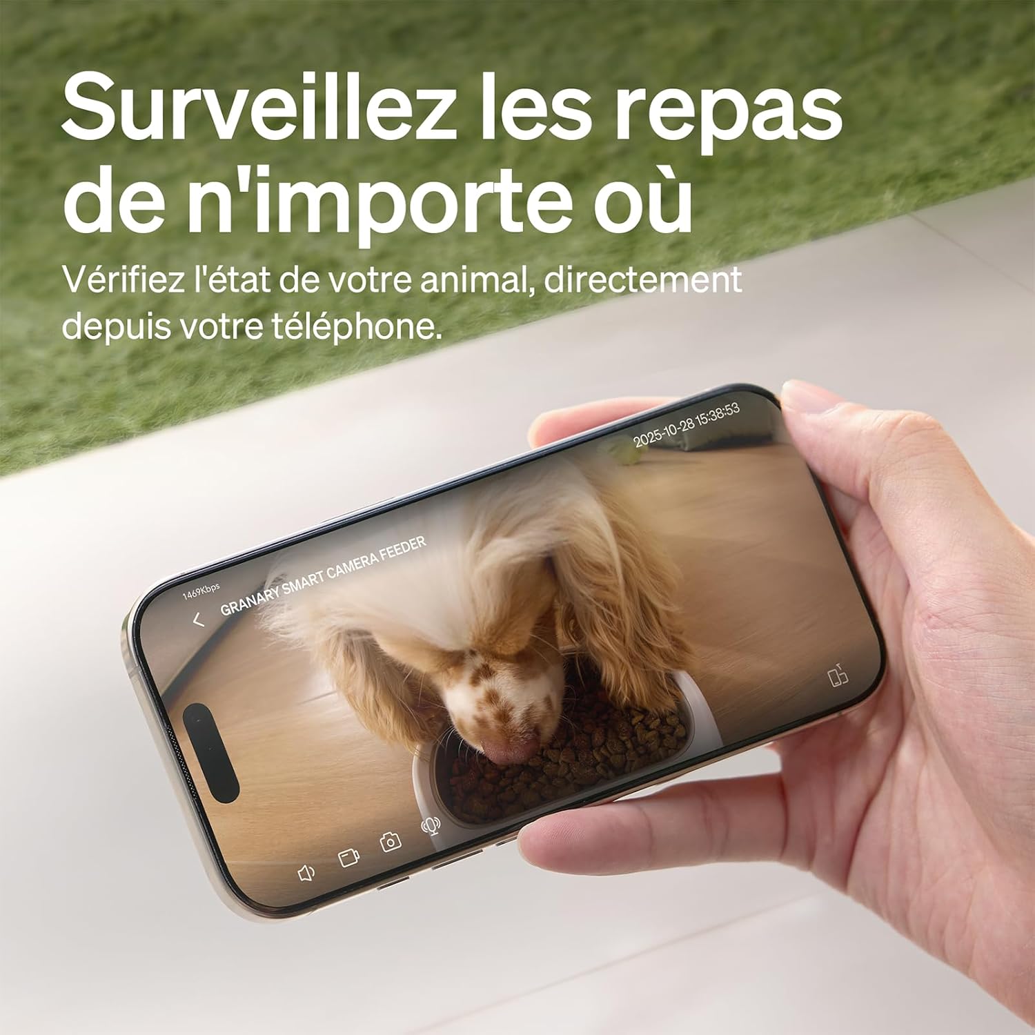 Thumbnail 5 de PETLIBRO 5L distributeur de croquettes automatique WiFi 5G avec caméra 1080P