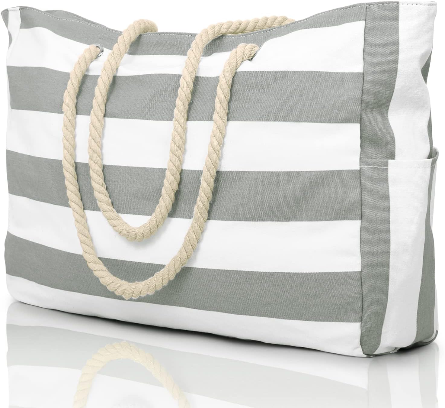 Detalle de Waterproof Beach Bag Large 20.8x14.5in Tote