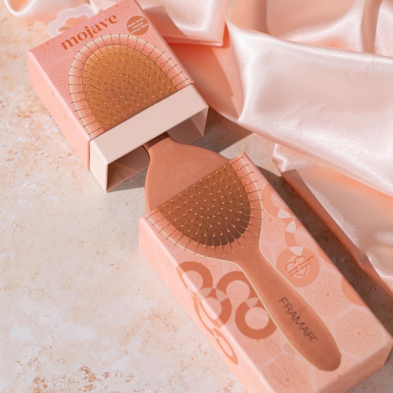 Thumbnail 3 de FRAMAR Brosse Demelante Cheveux Bouclés – Brosse démêlante douce pour tous types de cheveux