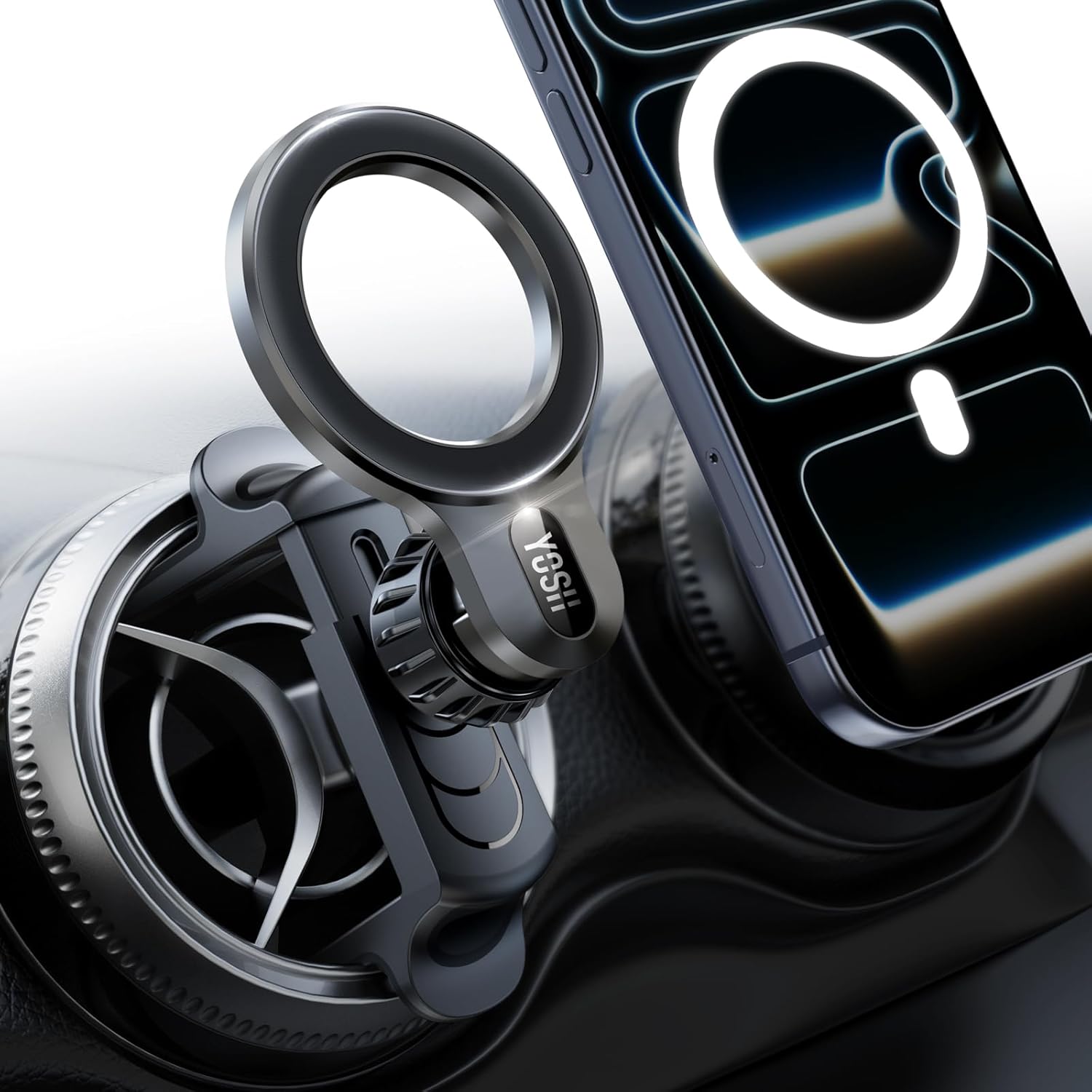 Detalle de YOSH Mercedes Handyhalterung Magsafe 360°