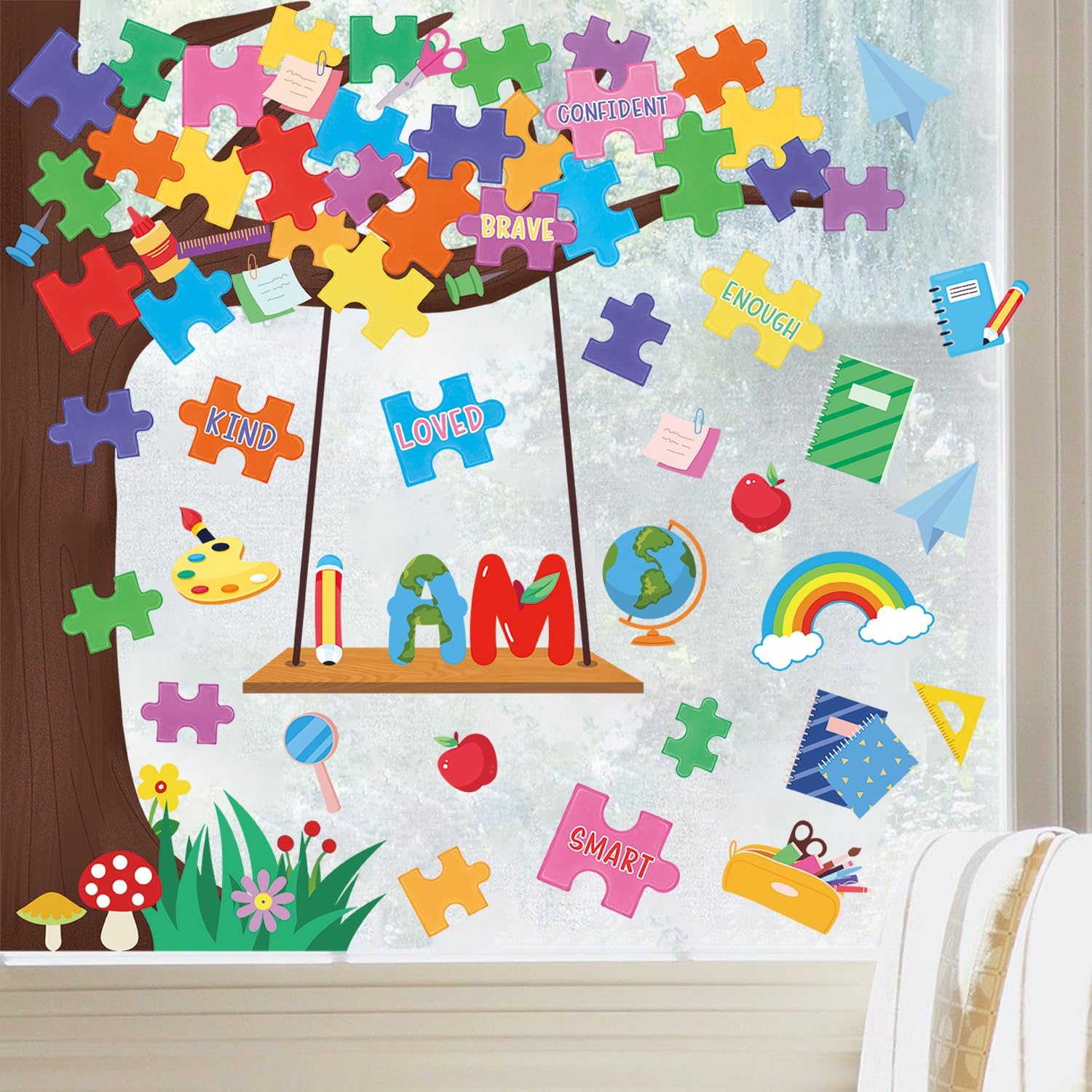 Detalle de HLNIUC Positive Affirmation Wall Decals