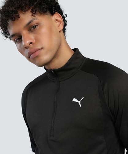Thumbnail 2 de PUMA M TAD Tech Fabric Mix 1/4 Zip para hombre – Camisa deportiva en PUMA Black