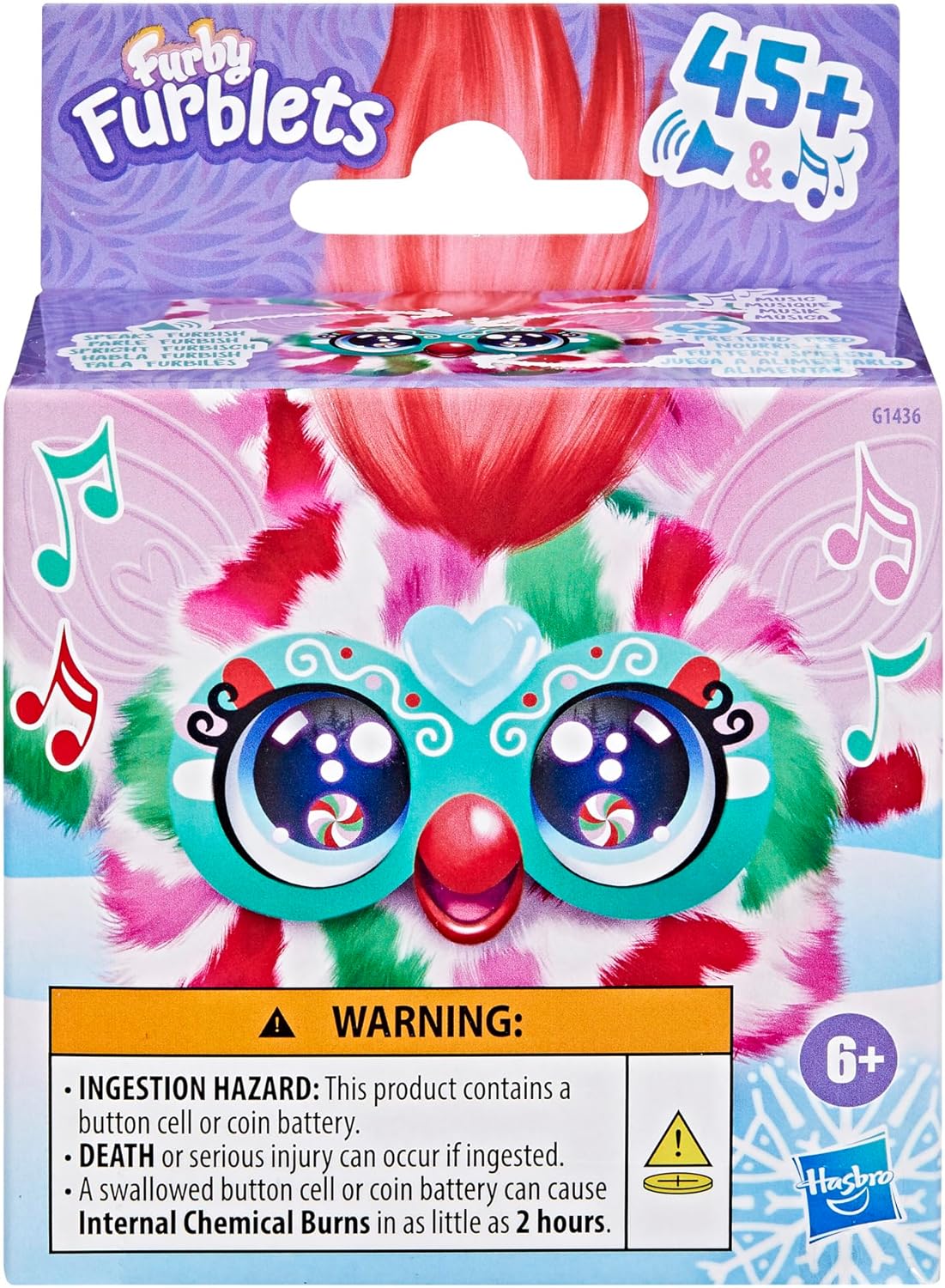 Thumbnail 1 de Furby Furblets Pep-Mint, Mini Peluche Électronique