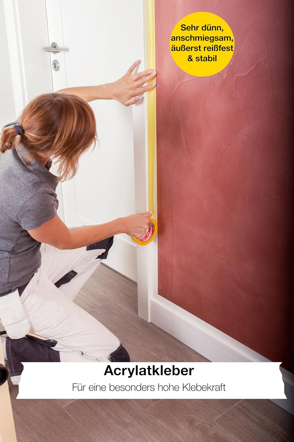 Thumbnail 2 de kip 3808-24 3808 Nastro pittura Giallo