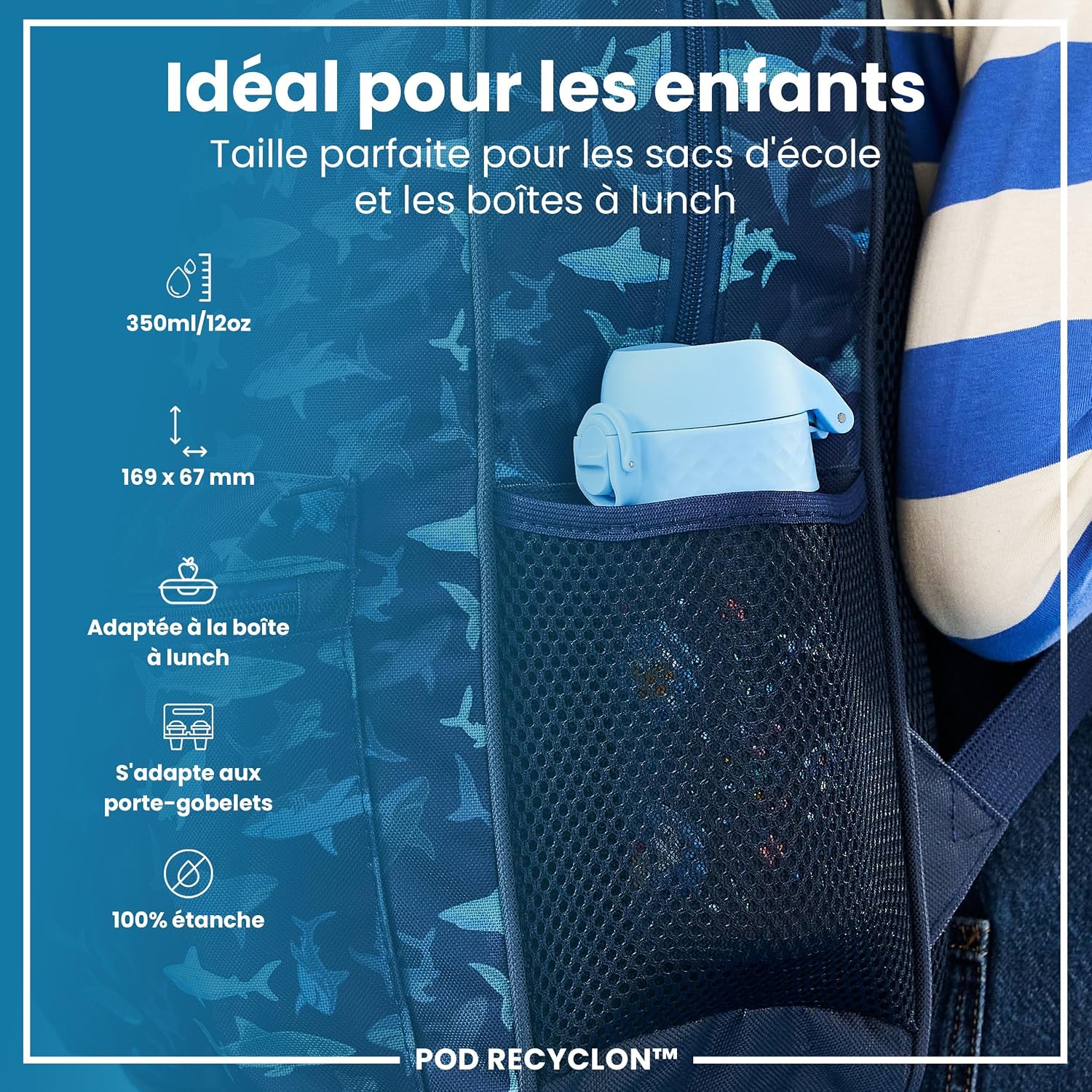 Thumbnail 1 de Ion8 Gourde Enfant 350 ml