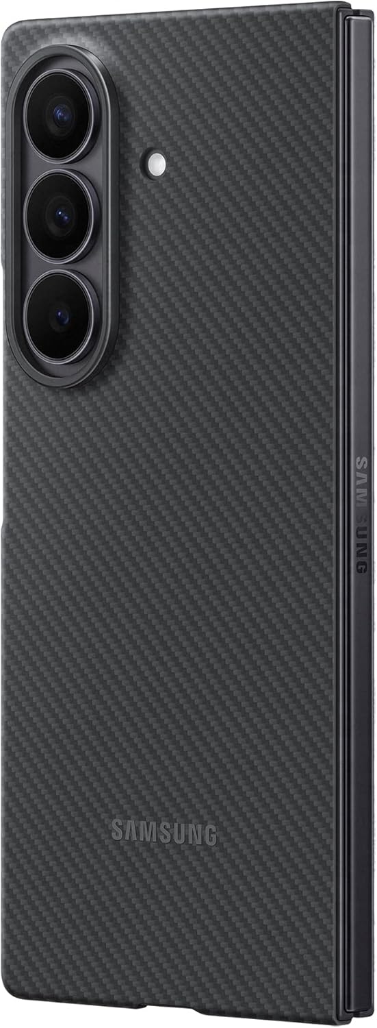 Detalle de Samsung Galaxy Coque Officielle Carbon Shield pour Galaxy Z Fold7 Noir