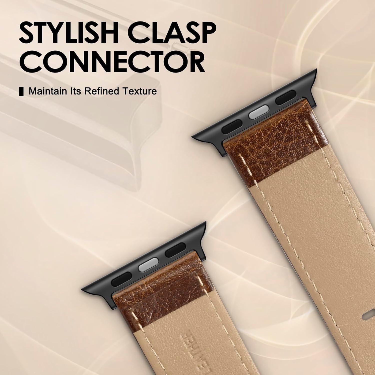 Thumbnail 5 de Tuocal Genuine Leather Strap 46mm