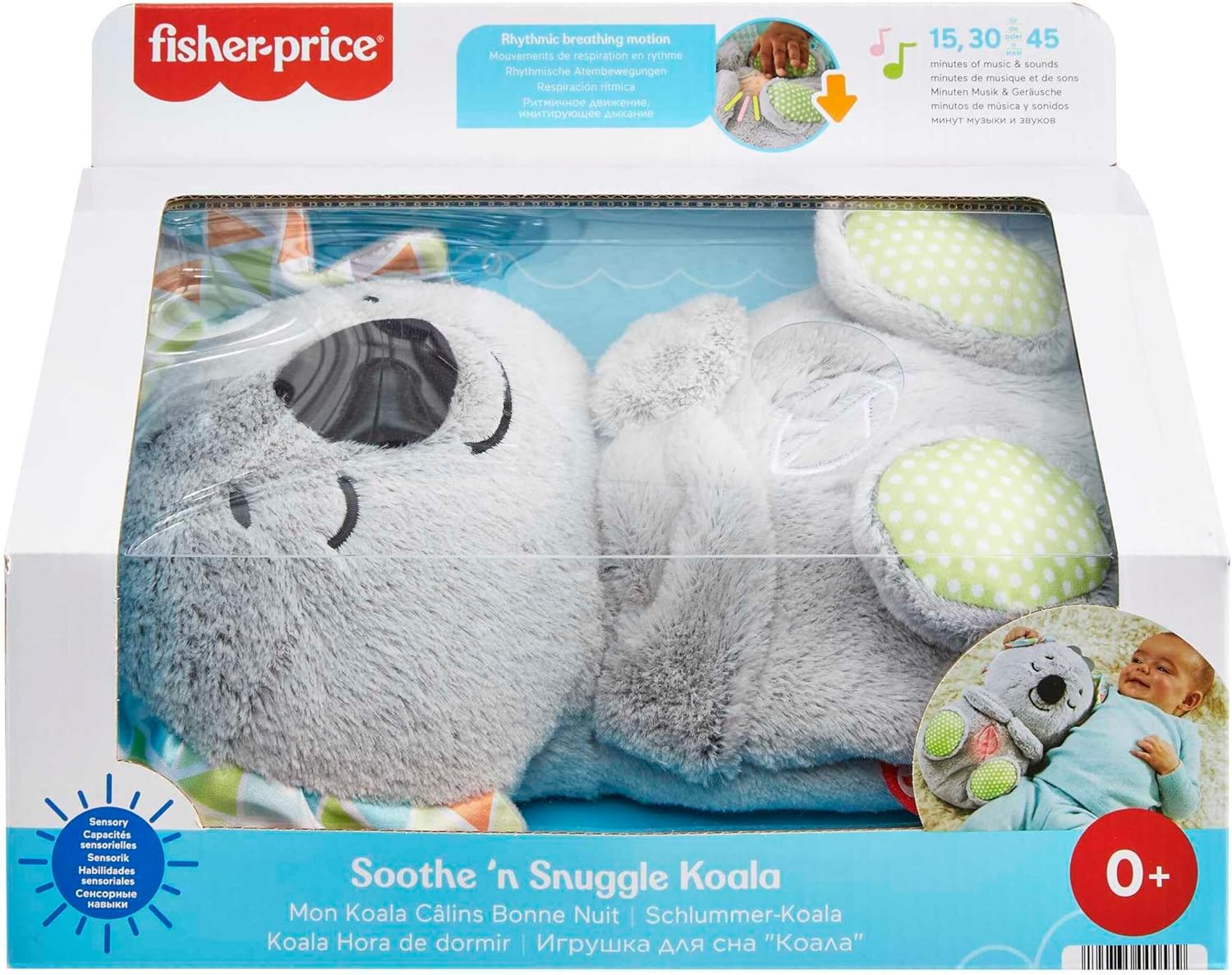 Thumbnail 5 de Fisher-Price Koala Hora de Dormir, peluche suave para bebés 🐨