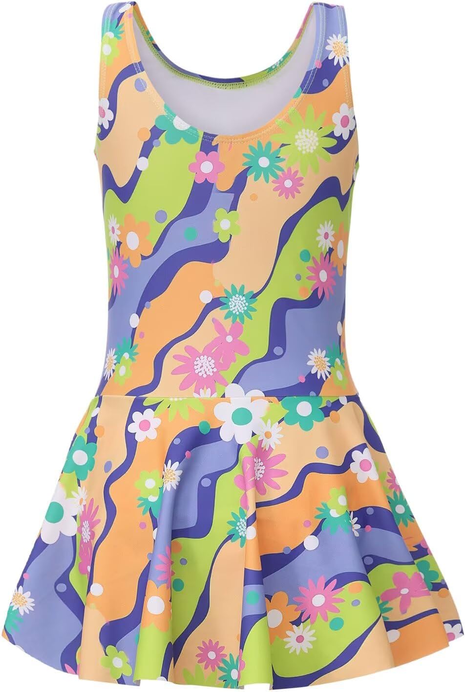 Thumbnail 1 de Aisyee Girls One Piece Swimming Costume – Practical, Colourful Swimsuit for Ages 5–16