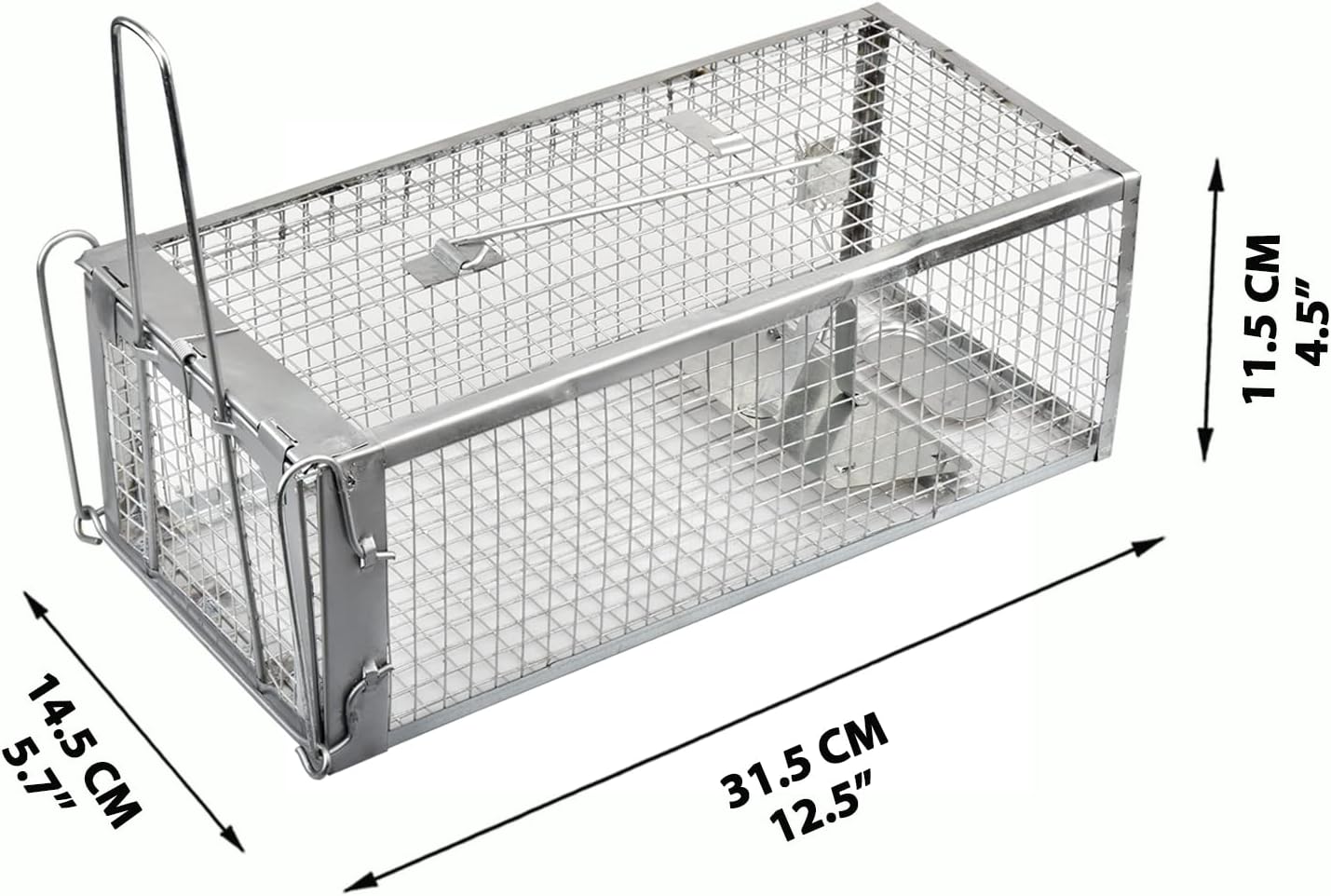 Detalle 2 de Anyhall 2-Pack Humane Live Mouse Cage Traps ๐ญ