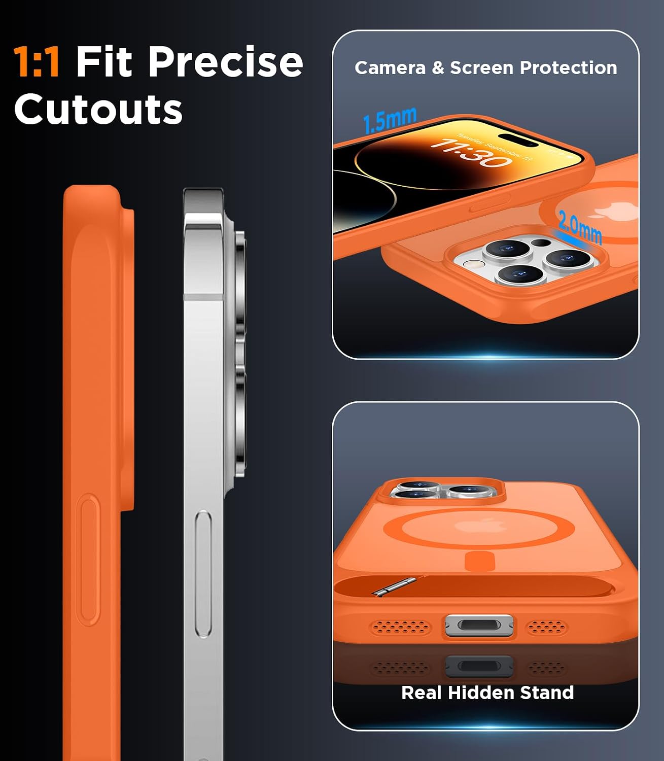 Thumbnail 5 de Temdan iPhone 14 Pro Max Magnetic Case 6.7"
