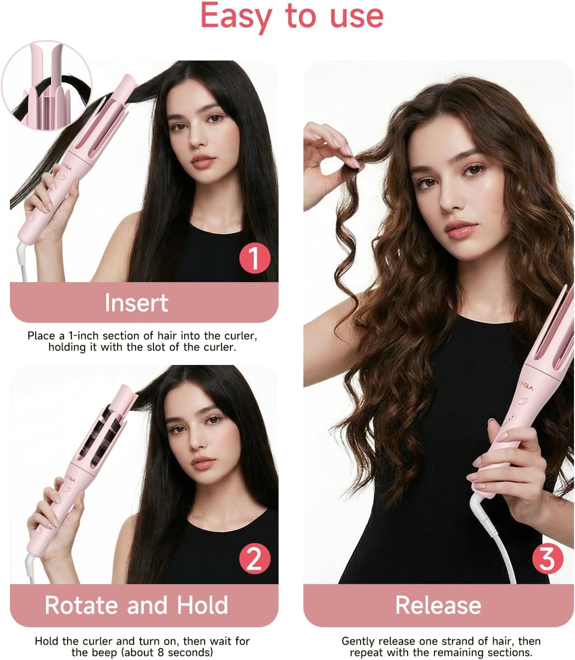 Thumbnail 6 de TSUYAGLA Automatic Curling Iron 1.25-Inch