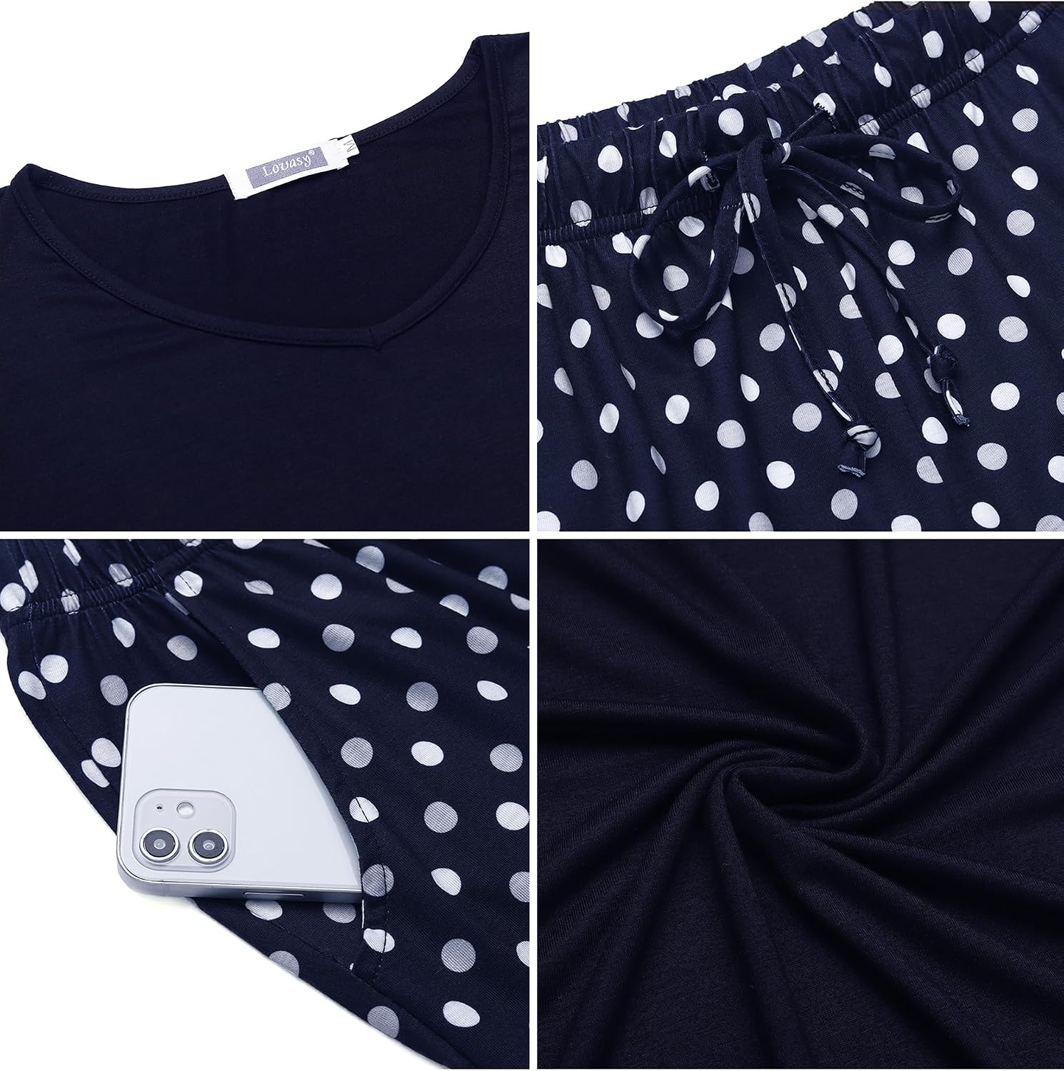 Thumbnail 4 de Lovasy Ensemble pyjama femme 2 pièces