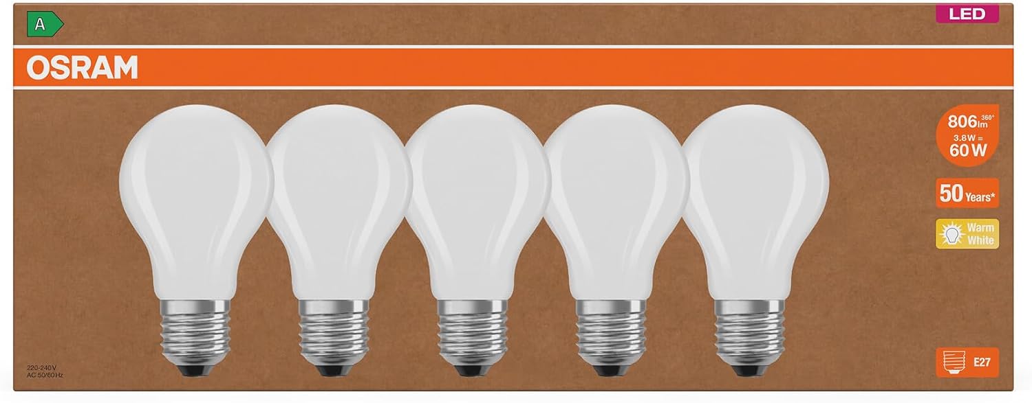 Thumbnail 3 de OSRAM Hocheffiziente LED Lampen 5er-Pack