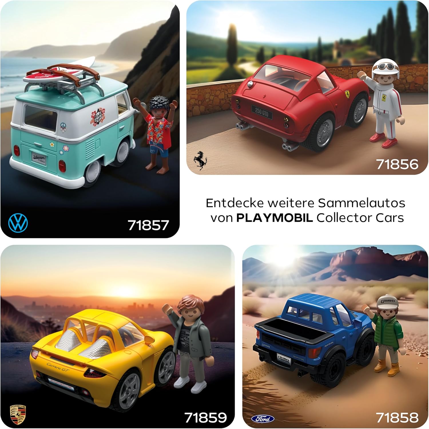 Thumbnail 4 de PLAYMOBIL Famous Cars 71343 Magnum, P.I. Ferrari 308 GTS Quattrovalvole (Supersportwagen)