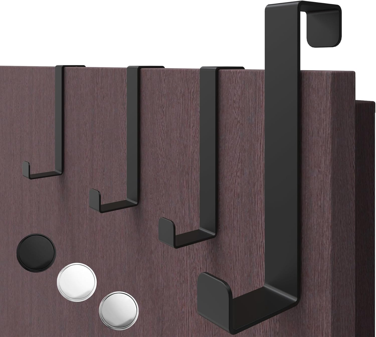 Thumbnail 6 de 4smile Türhaken 4er Set Weiß 🪝