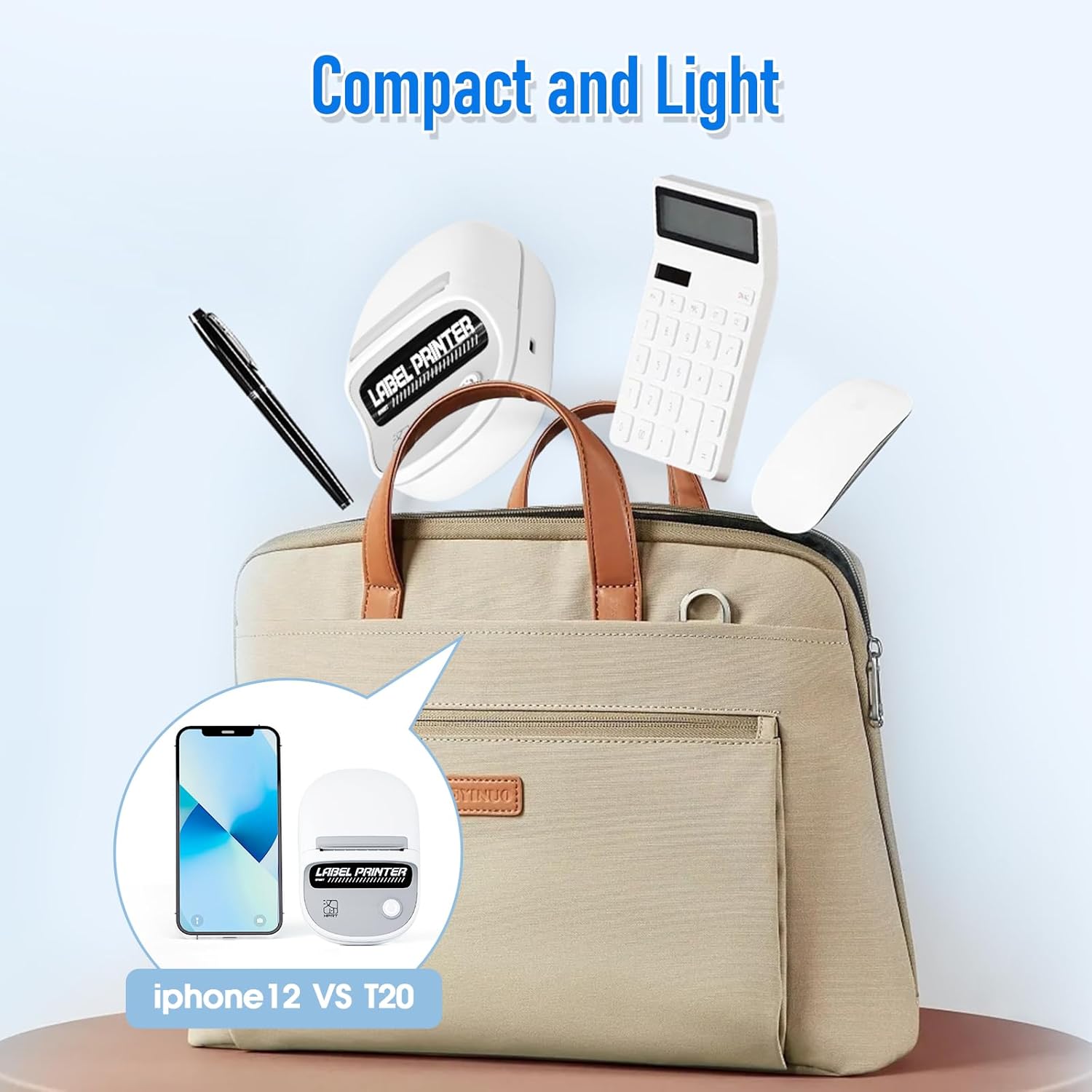 Thumbnail 5 de PRT T20 2 inch Label Maker – Bluetooth Portable Thermal Label Printer