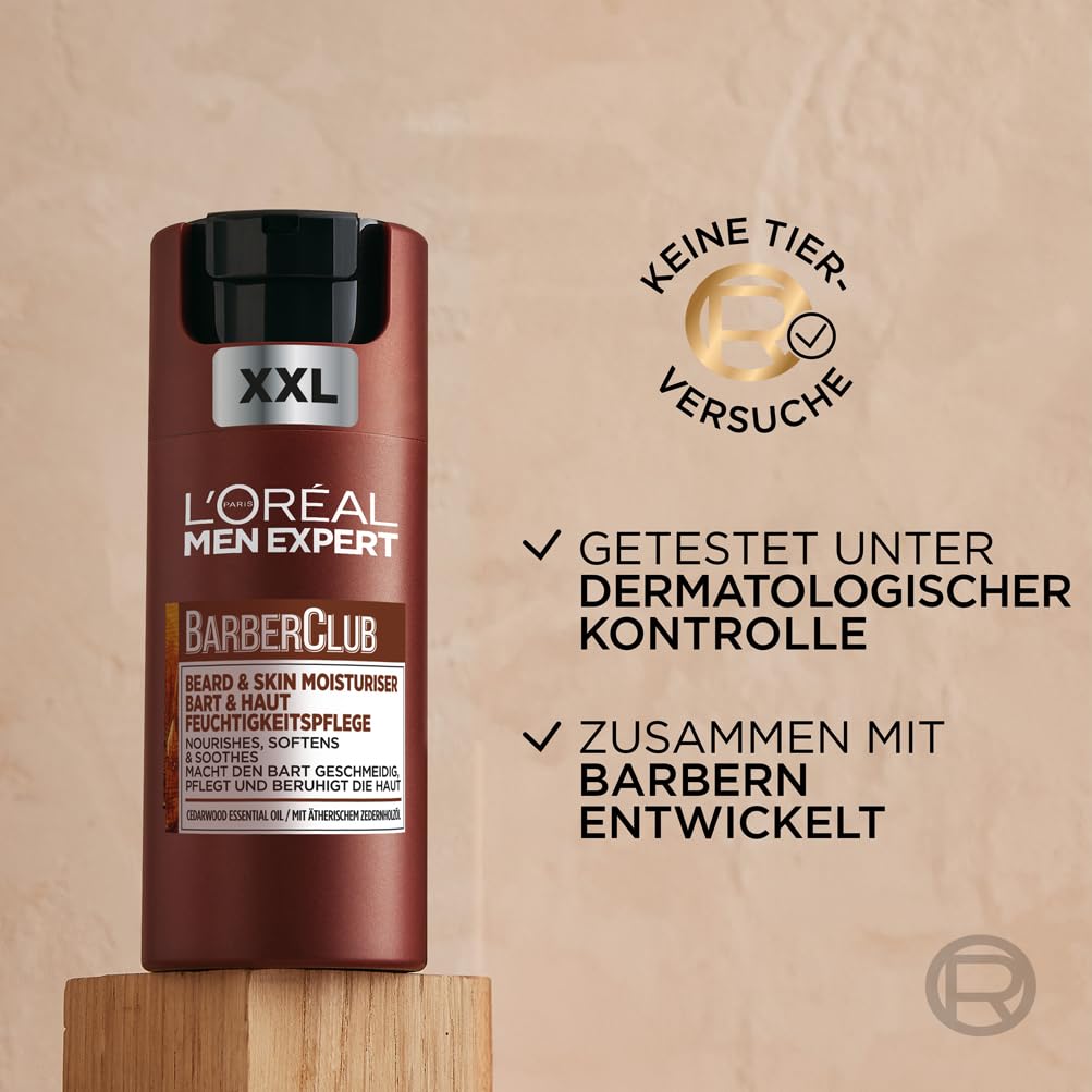 Thumbnail 6 de L'Oréal Men Expert Barber Club XXL Feuchtigkeitspflege für Bart und Haut – 100 ml