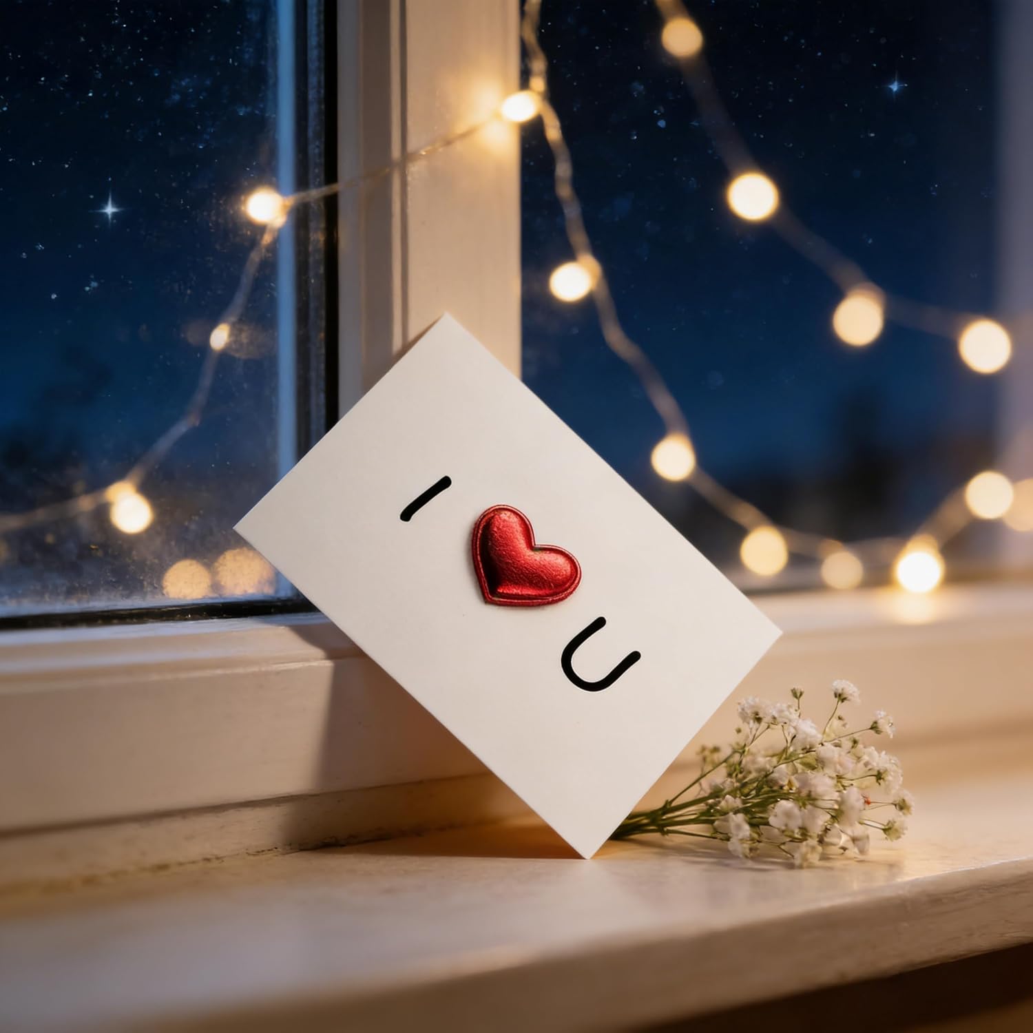 Thumbnail 6 de Xcdhemde 4 Biglietto D'auguri D'amore - 10x15 cm, 2 design 'I Love You' e 'Love' con 4 bustine