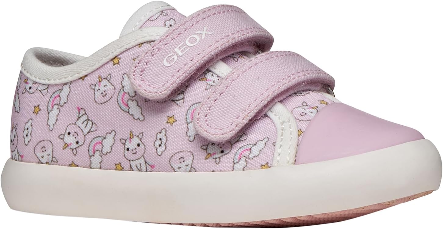 Detalle de Geox B Gisli Girl B BasketBébé Fille – Chaussures respirantes pour petite fille
