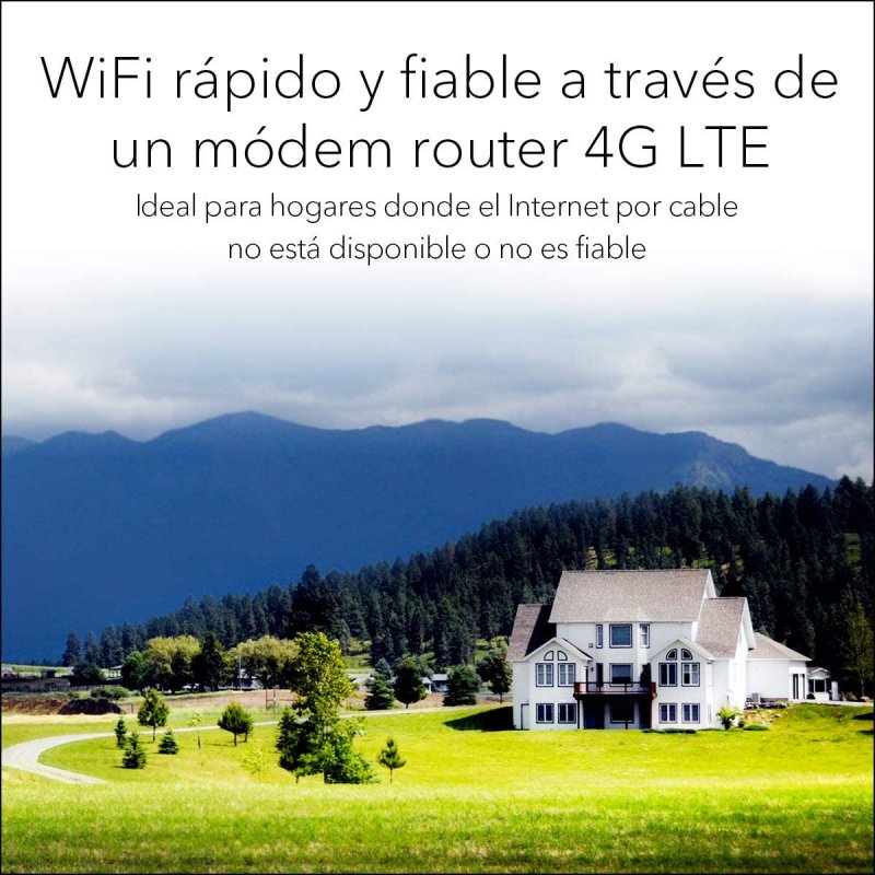 Detalle de Netgear Orbi LBR20: Router WiFi tribanda con 4G LTE y cobertura para toda la casa
