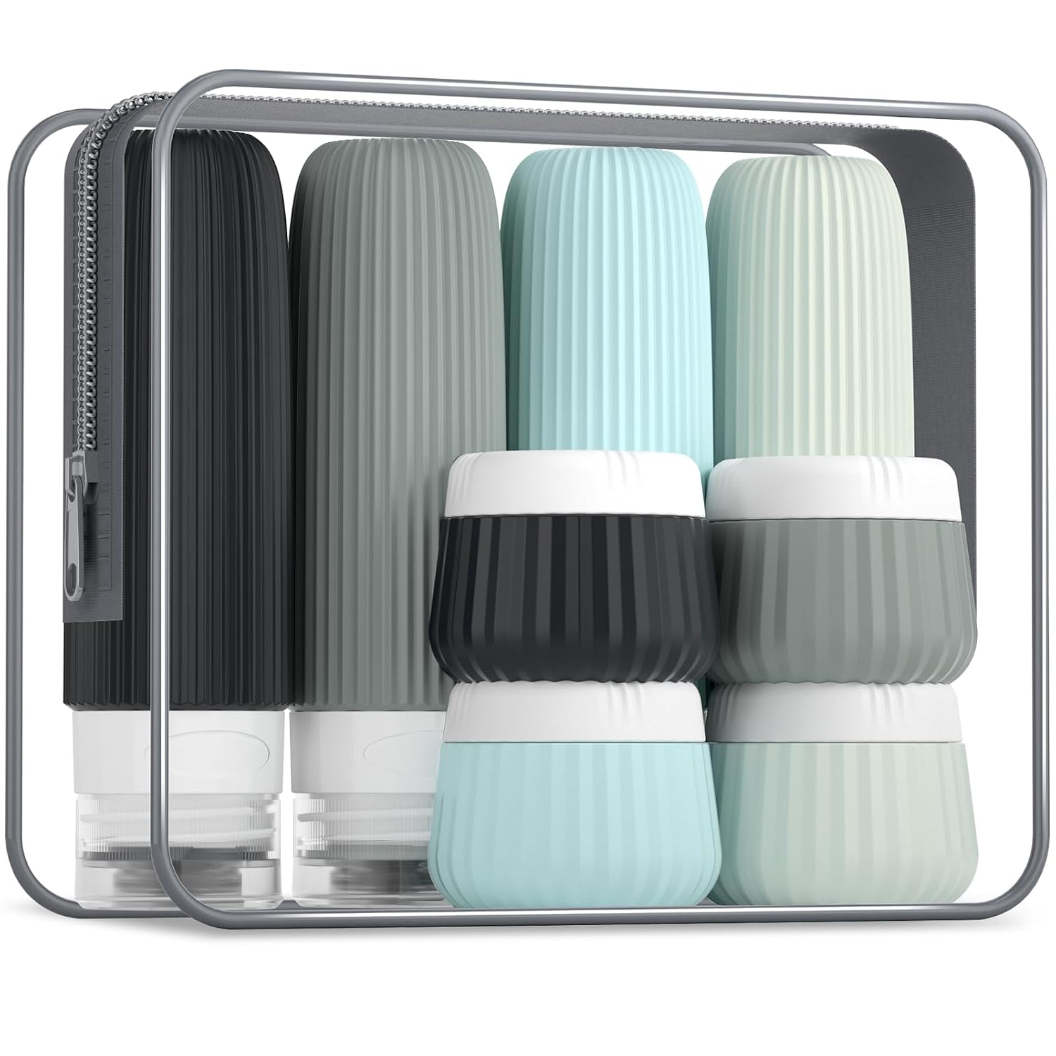 Detalle de Mrsdry Travel Bottles 8-Pack 🚰
