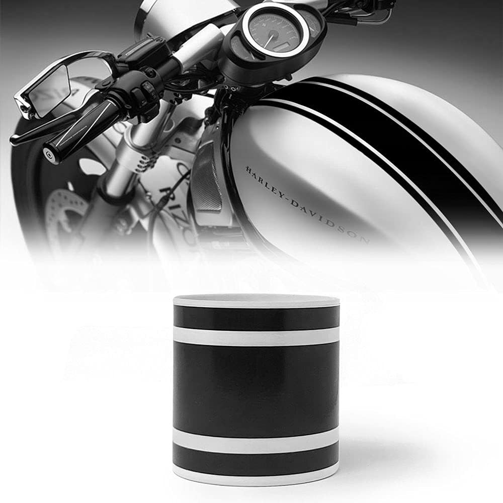 Thumbnail 6 de 4R Quattroerre.it Bandes Adhésives Triples de Course pour Motos – Gris Argenté, 80 mm x 2 m