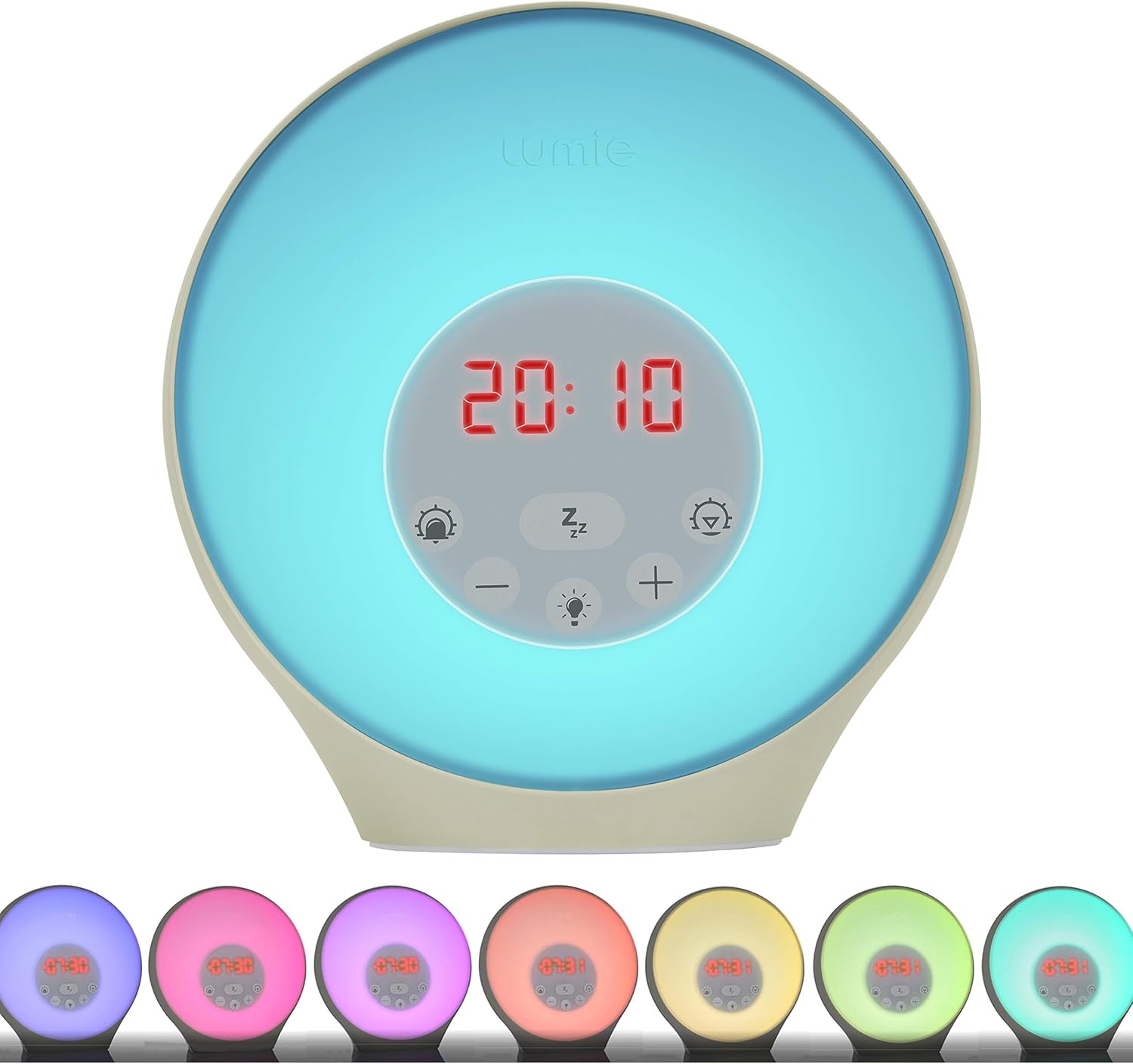 Thumbnail 2 de Lumie Sunrise Alarm Clock with 30-minute sunrise, sunset and mood lighting