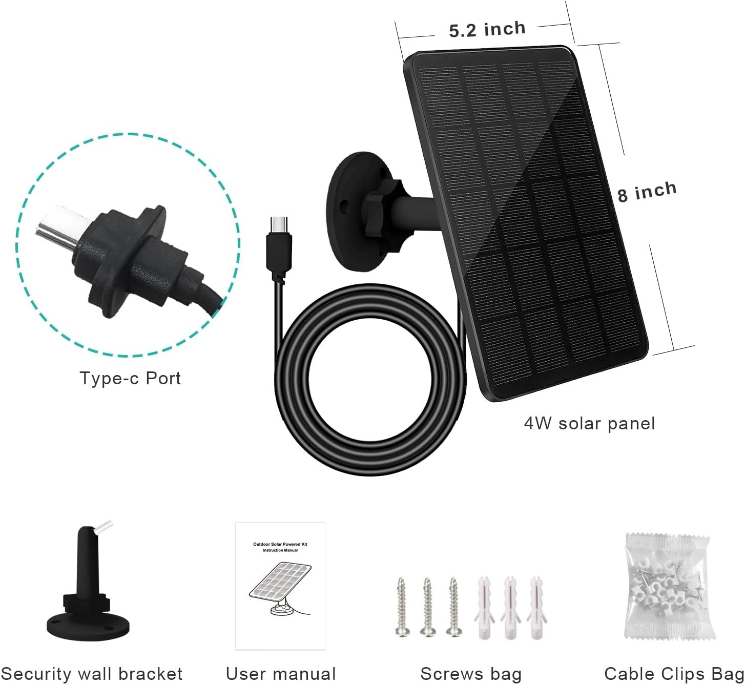 Thumbnail 6 de Blink Outdoor 4W Solar Panel for Blink Camera (4th Gen)
