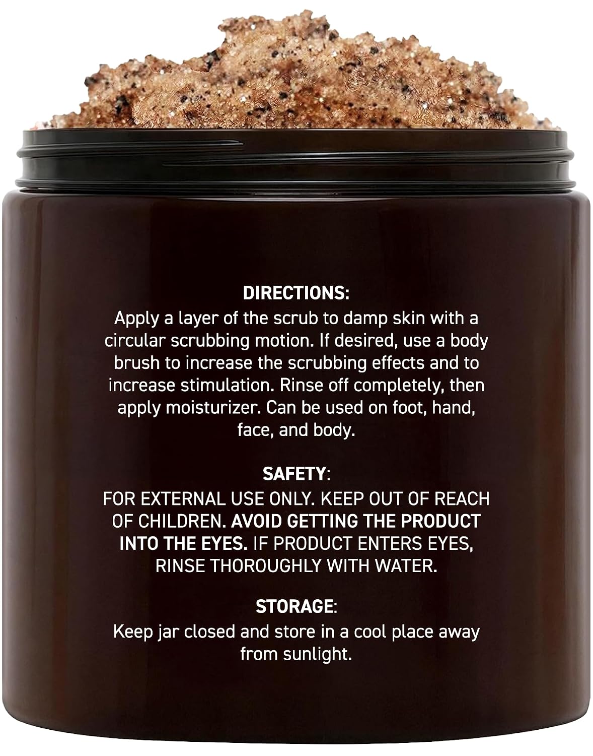 Detalle 2 de Brooklyn Botany 235 Arabica Coffee Body Scrub, 10 oz Salt Exfoliator