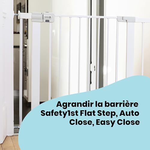 Detalle de Rallonge de barrière Safety 1st Easy Close Metal – 7 cm (sans perçage) pour barrières enfant