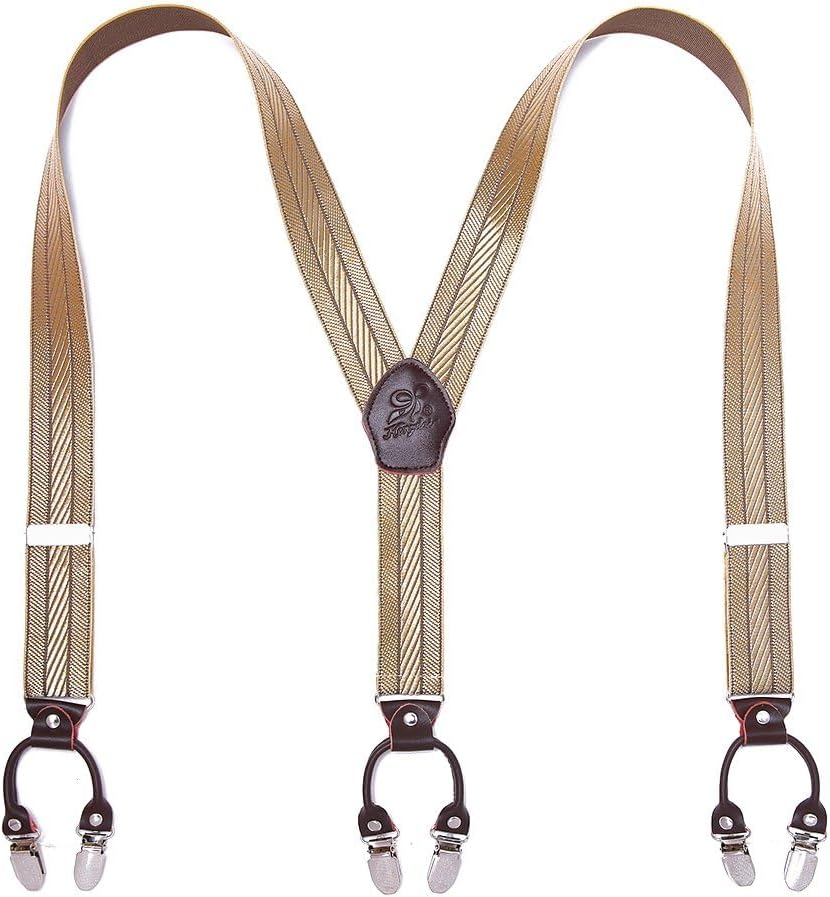 KANGDAI Hosenträger Herren mit 3,5 cm Clip