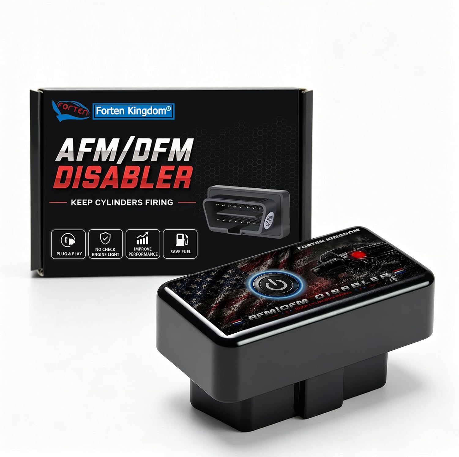 Detalle de AFM disabler module with on/off switch