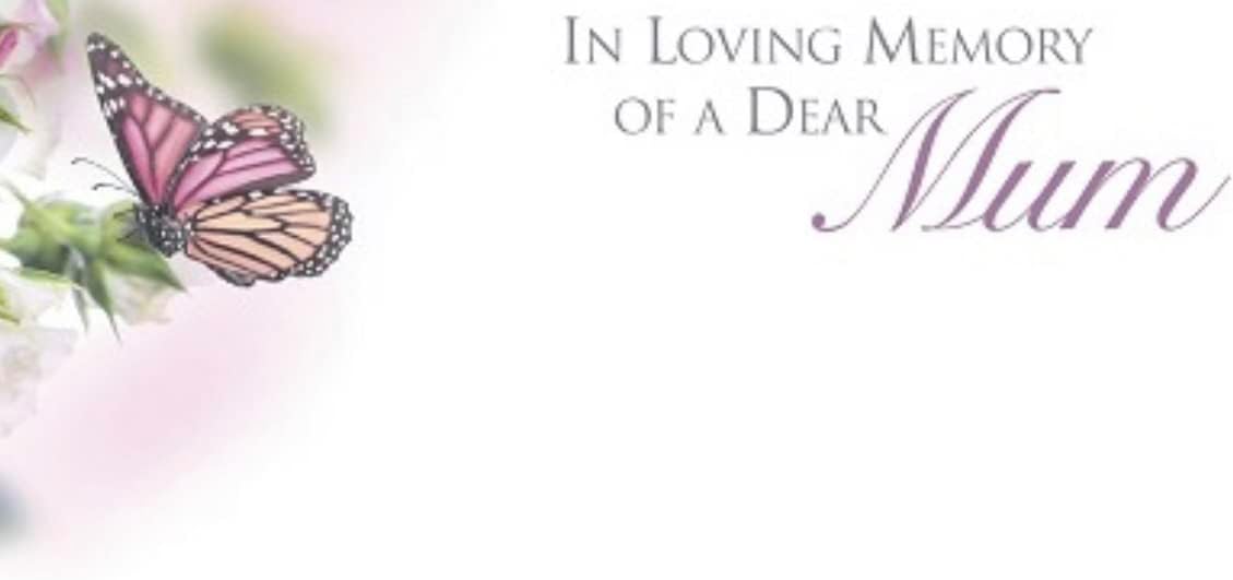 Thumbnail 3 de ShredAstic Small 6 x 9 cm Florist Funeral Memorial Message Cards for a Mum (with weatherproof cello bag)