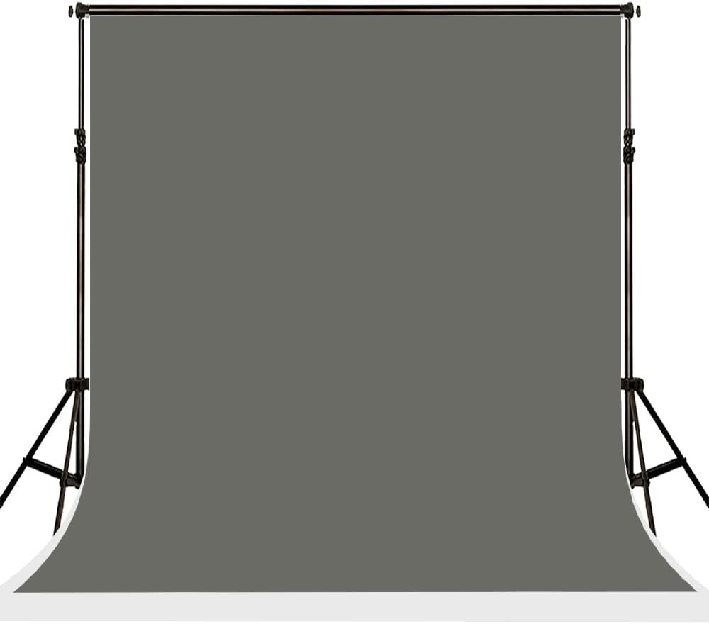 Thumbnail 6 de Kate Grey Backdrop 5x7ft (1.5x2.2m) - Premium Microfiber Portrait & Baby Photography Backdrop