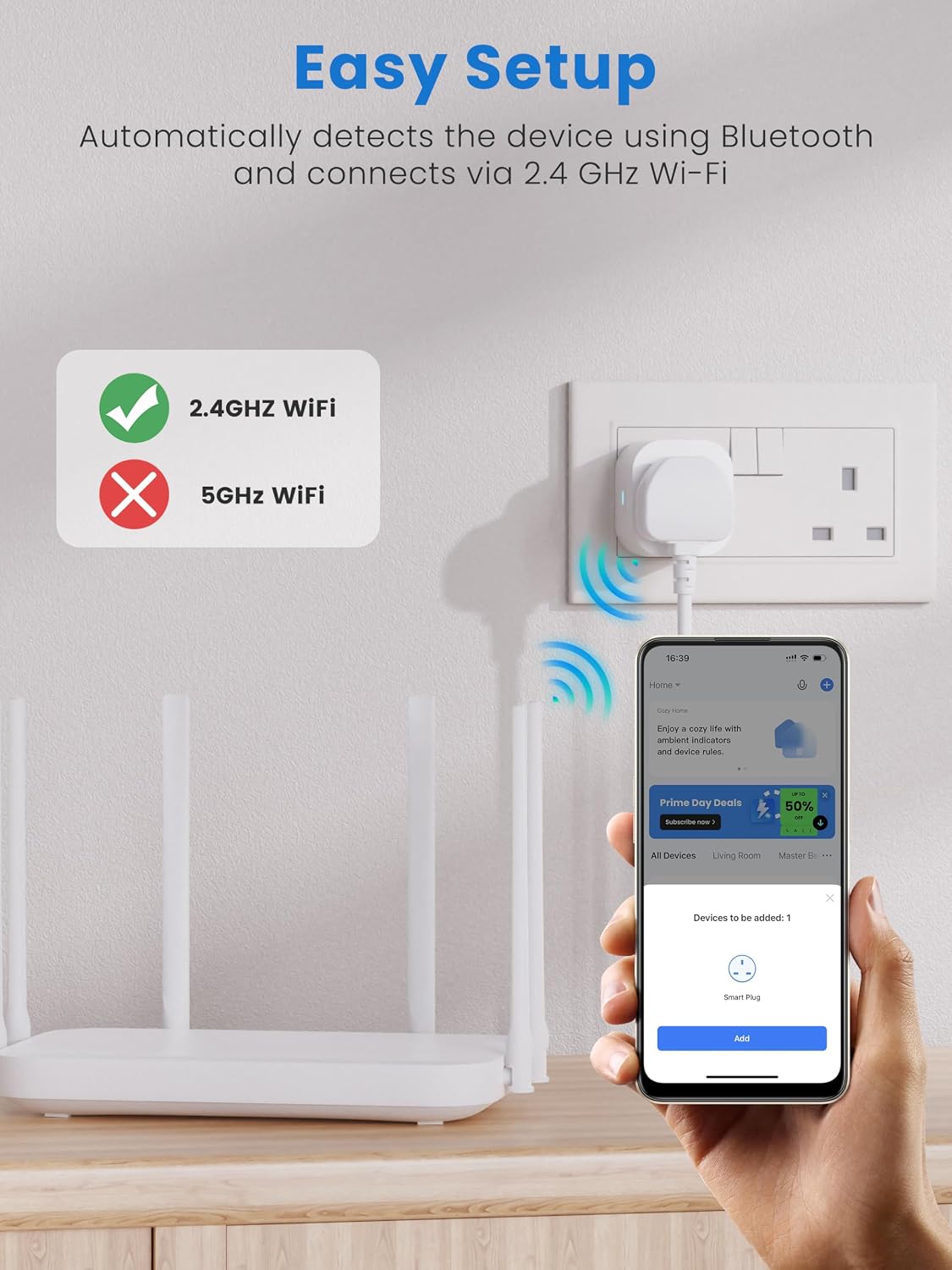 Detalle de EIGHTREE Smart Plug 2‑pack