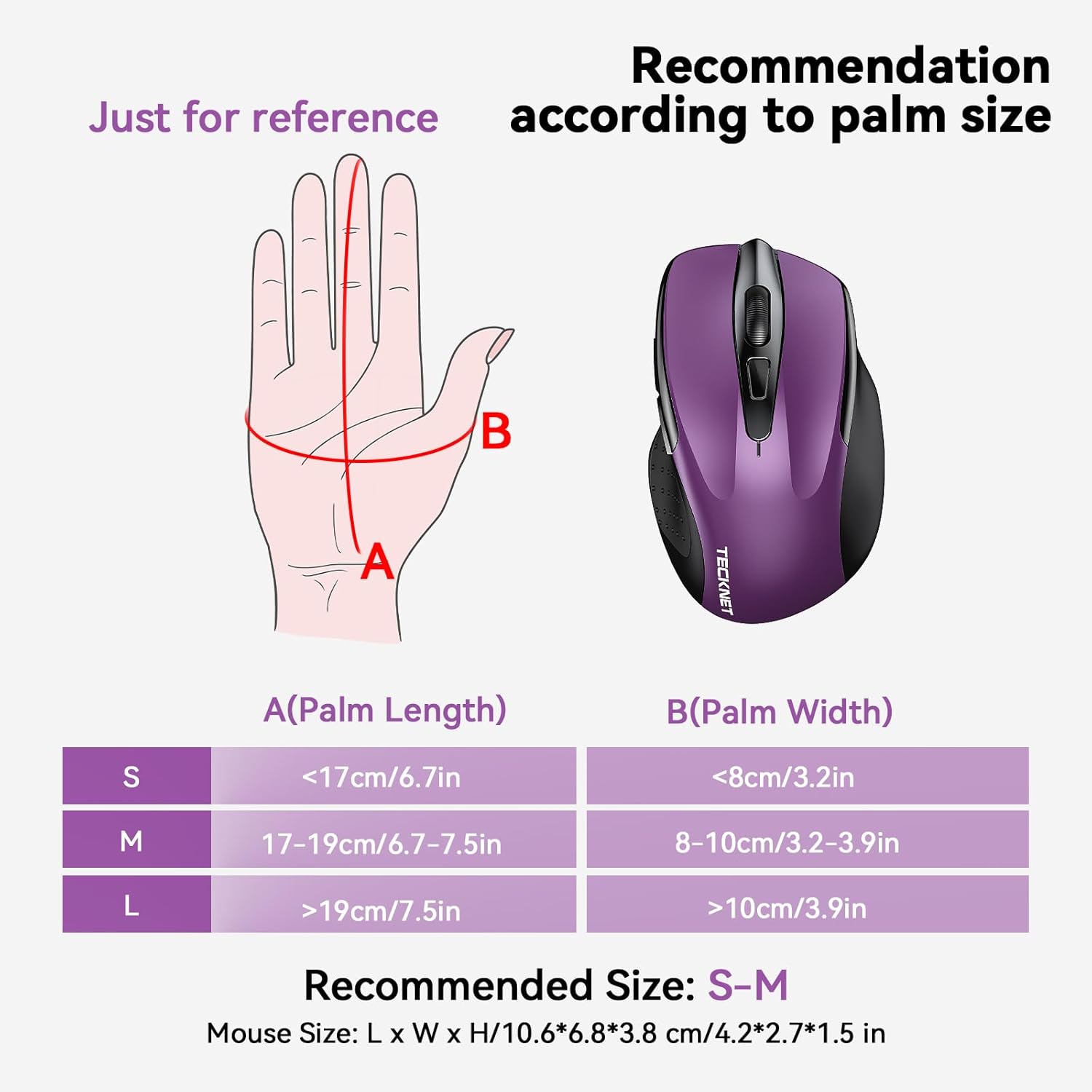 Thumbnail 2 de TECKNET Pro ergonomic mouse 24-month battery 🖱