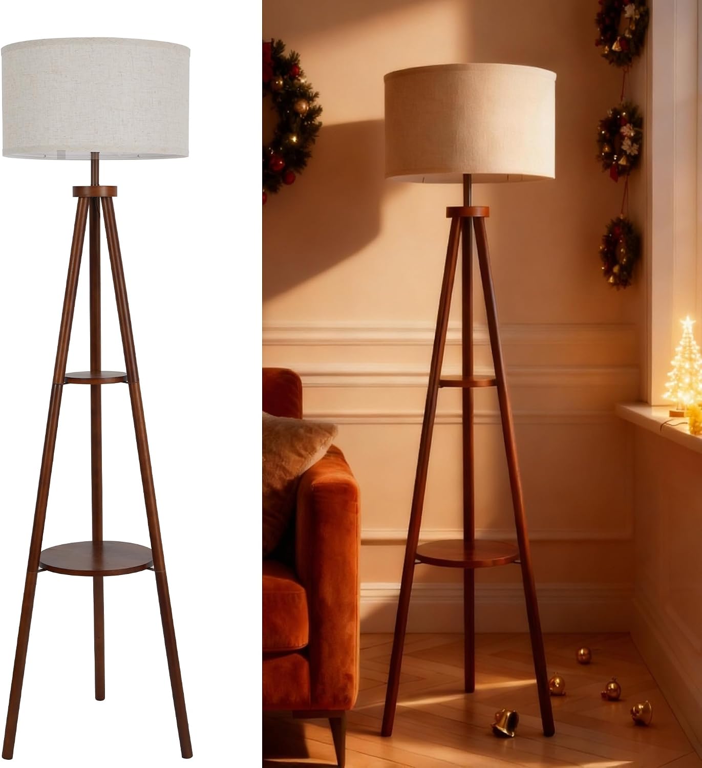 Detalle de LuminexDesigns Lampadaire Trépied 1m