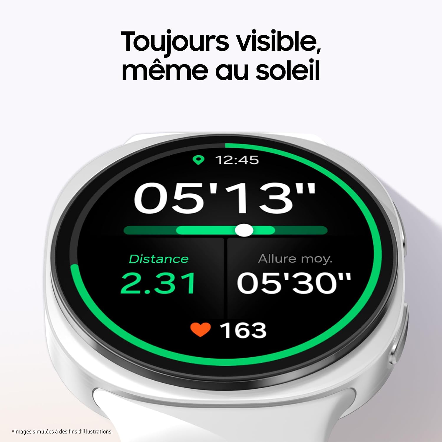 Thumbnail 2 de Samsung Galaxy Watch8 40mm Argent