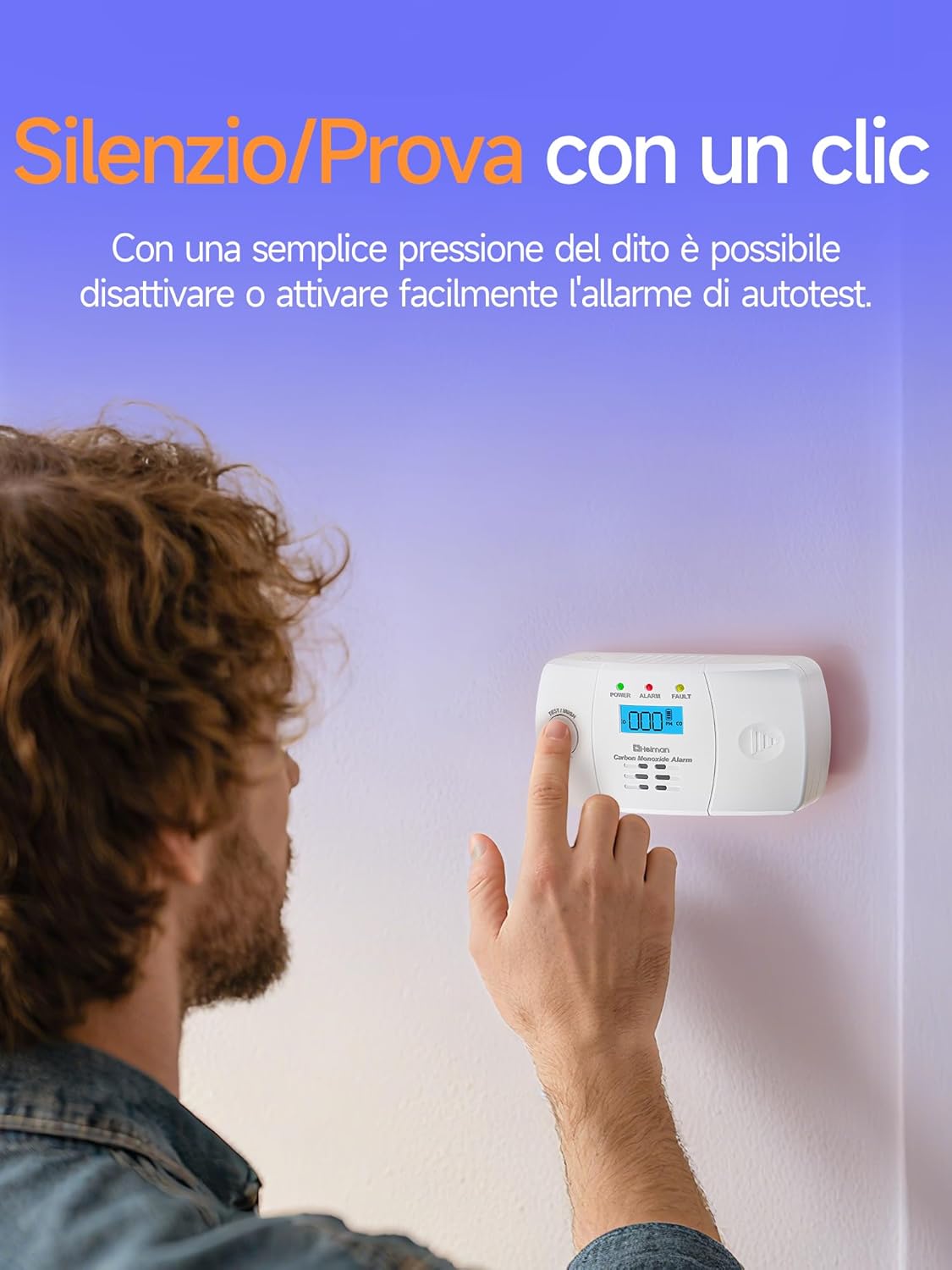 Thumbnail 6 de Heiman HM-722ESY Rilevatore di Monossido di Carbonio con Display LCD: affidabile protezione fino a 10 anni