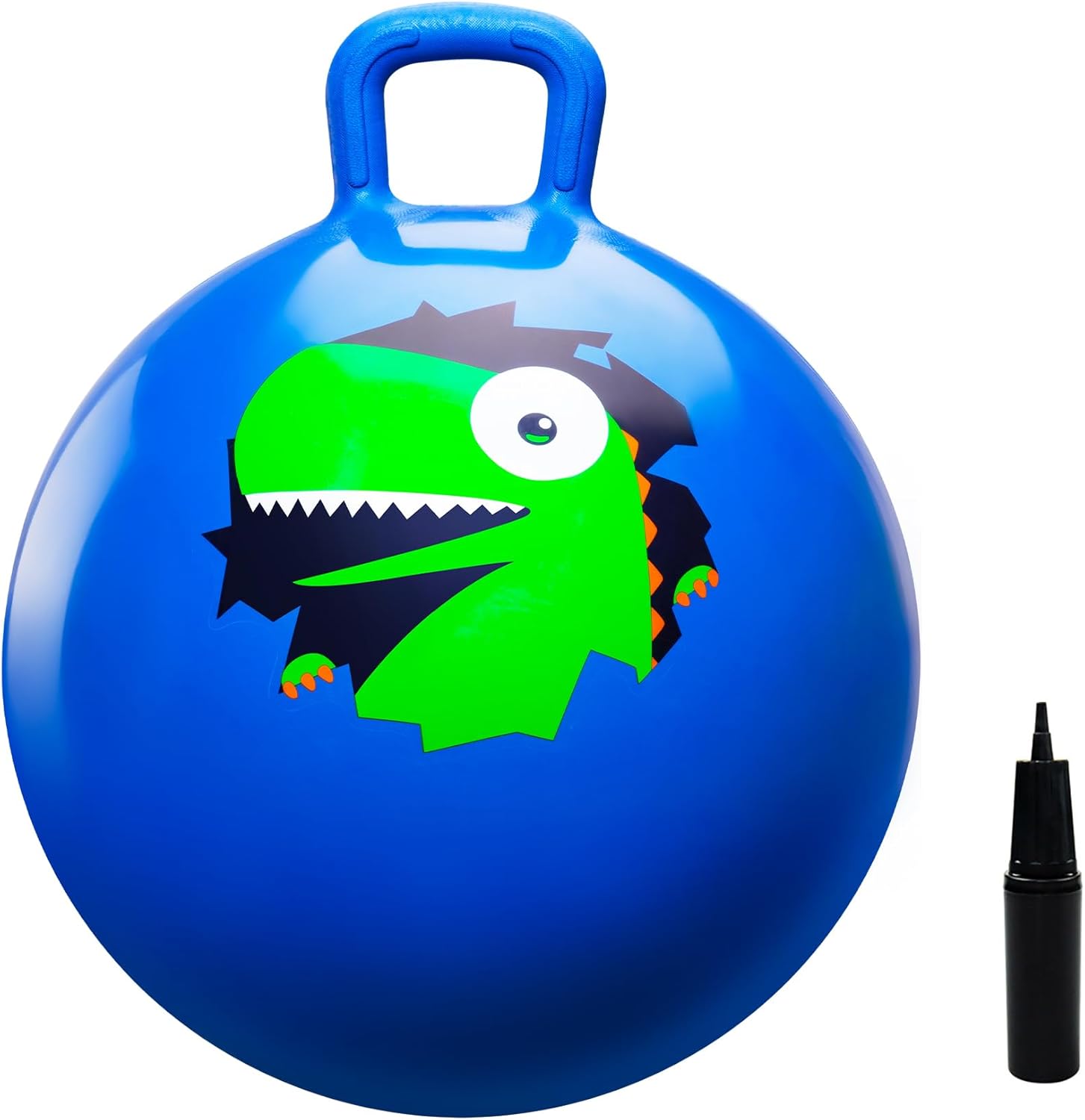 Hüpfball 45 cm mit Griff für Kinder