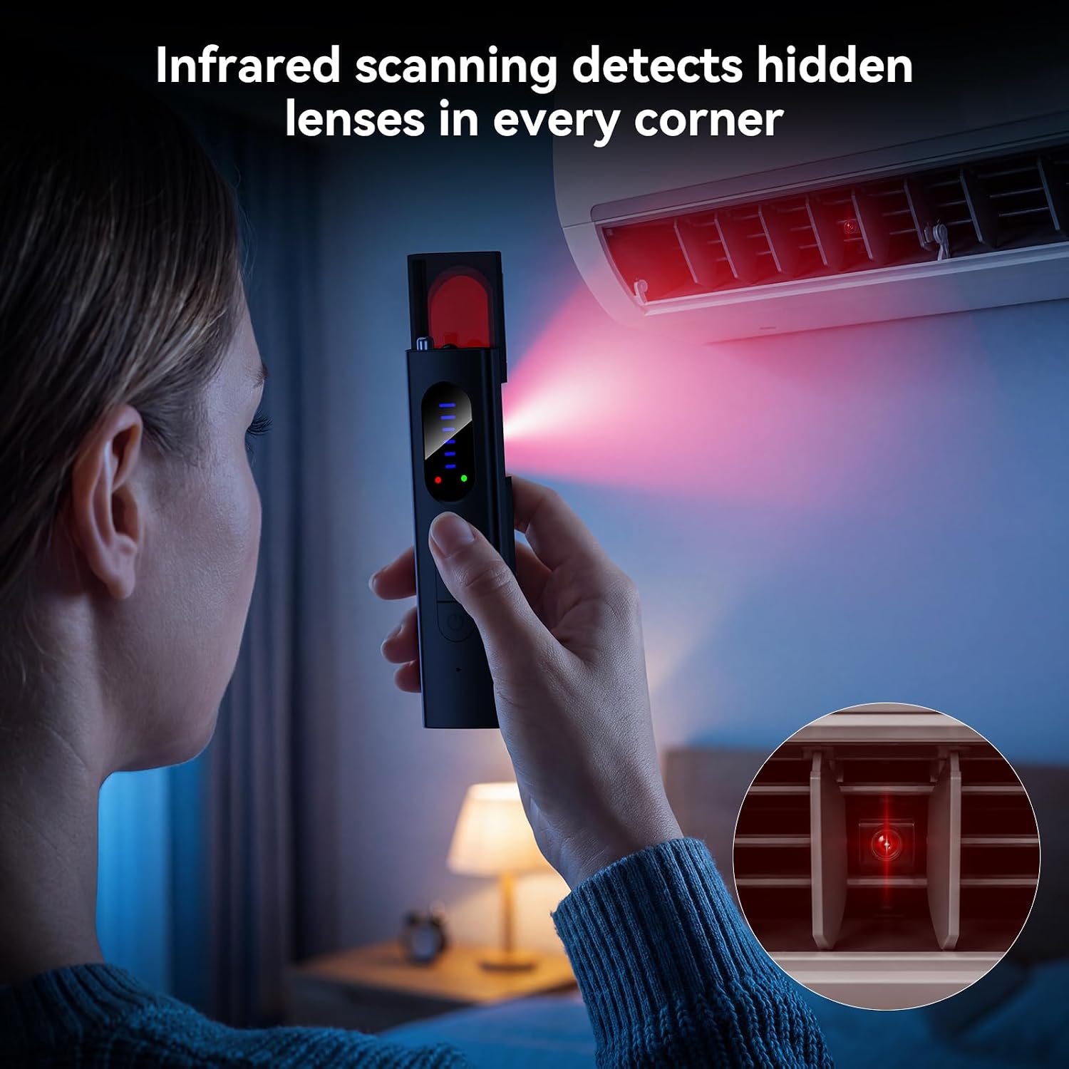 Detalle de Nilcozy Anti-Spy Detector 10-in-1