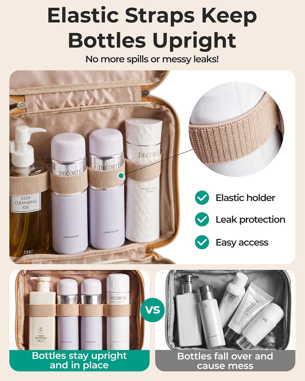 Detalle de BAGSMART Hanging Toiletry Bag Large