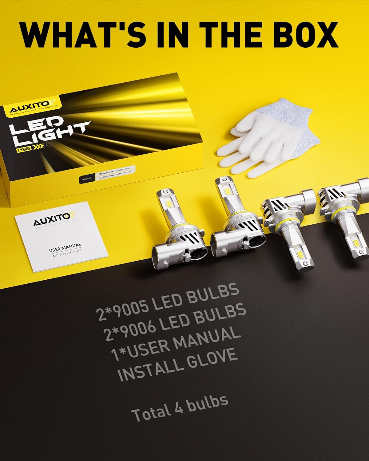 Thumbnail 6 de AUXITO 9005/9006 Fog Light Bulbs 6500K
