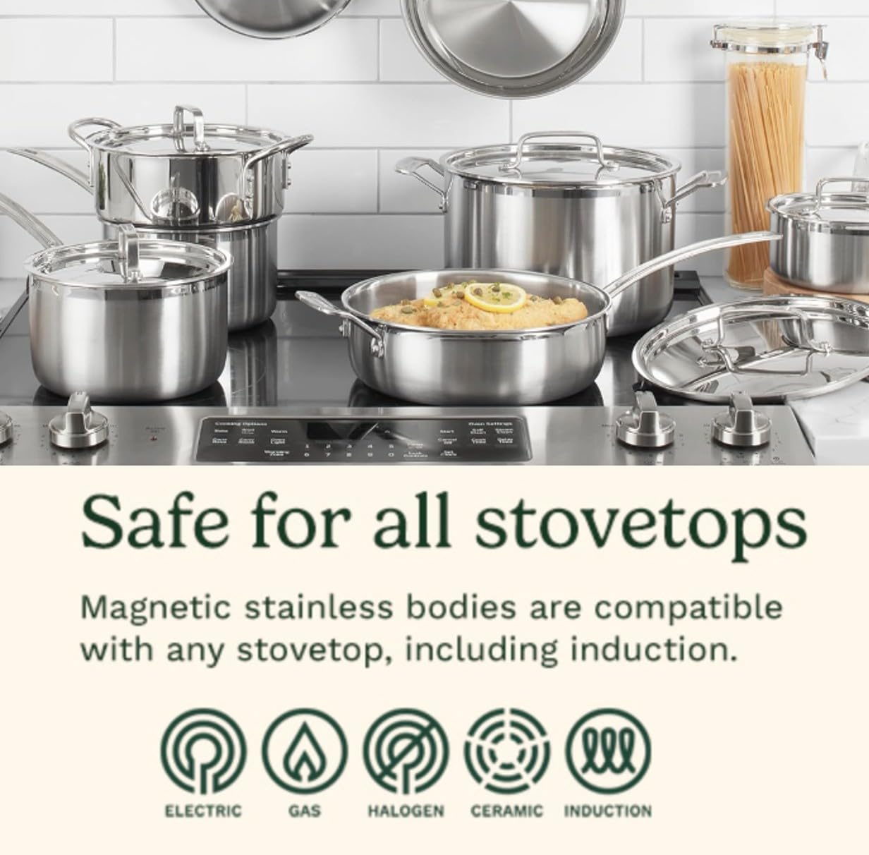Detalle 2 de Cuisinart MultiClad Pro 12-piece cookware set